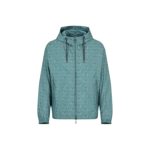 EMPORIO ARMANI Куртки и пальто Мужской Озерный зеленый