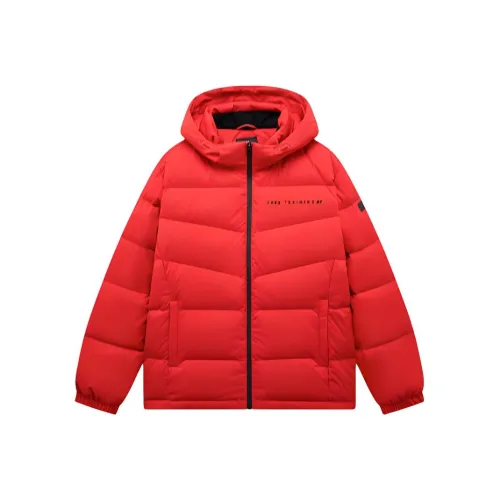 XTEP Variety Тренировки Коллекция Пуховик Мужской Enchanting Red