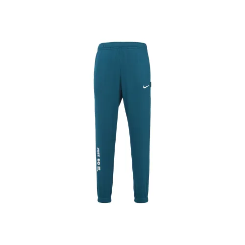 Nike Blue Men's Knitted Training Pants Nike Синий Мужские Вязаные Тренировочные Штаны