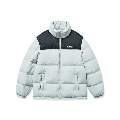 Erke Down Jacket Unisex Moon White