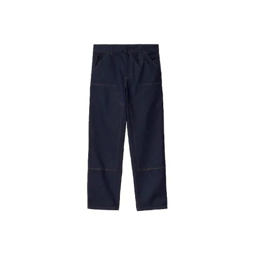 Carhartt WIP Worn Blue Men's Jeans Carhartt WIP Вытертый Синий Мужские Джинсы