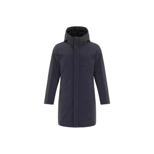 BRAUN BUFFEL Пуховик Мужской Черный Серый