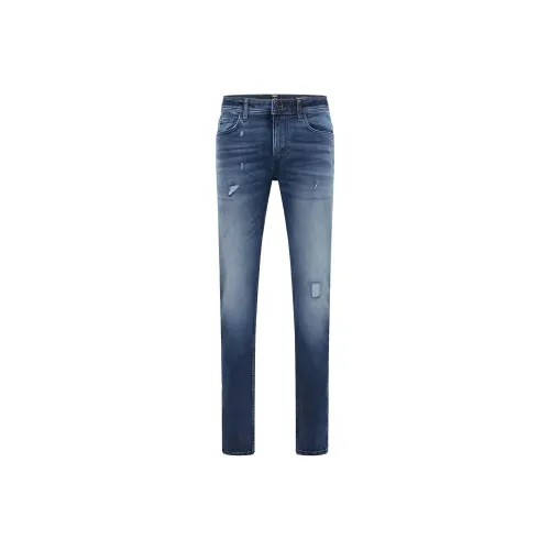 Hugo Boss Blue Men's Jeans Hugo Boss Синий Мужской Джинсы
