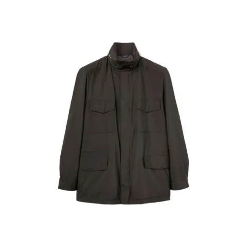 Loro Piana Traveller Windmate STM Куртка Куртки Пальто Мужской Черный