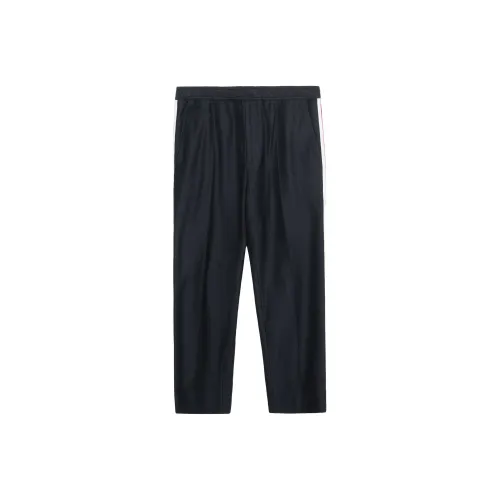 GUCCI Вязаные спортивные брюки мужские темно-синие