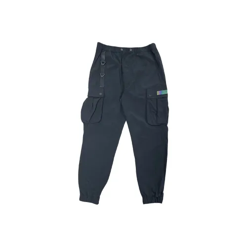 TONY HAWK Карго Брюки Повседневные Брюки Мужские Черные