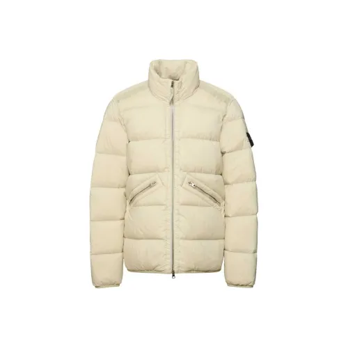 Stone Island Пуховик Унисекс Бежевый
