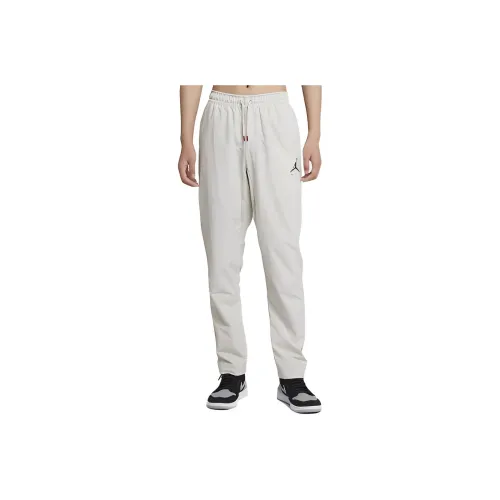 JORDAN Ecru Men's Knitted Training Pants Джордан Экрю Мужские Вязаные Тренировочные Штаны