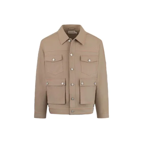 TRUE RELIGION FW24 Куртки и Пальто Мужской Абрикос