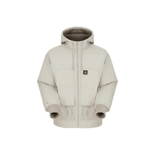 Конверс Куртки и Пальто Мужской Экрю