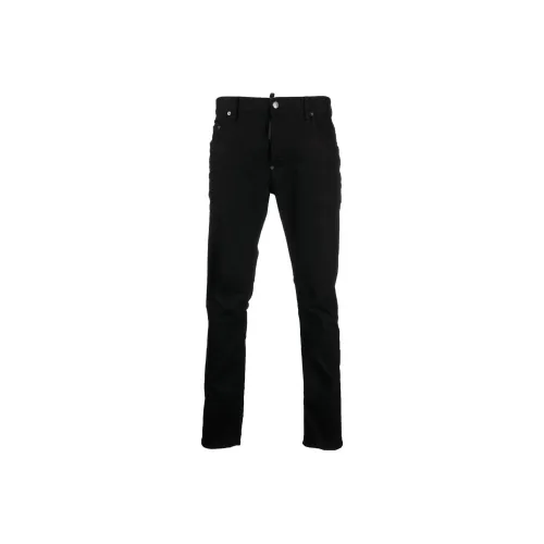DSQUARED 2 Мужские черные джинсы