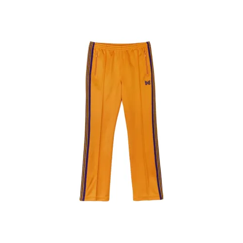 Needles Collaboration Желтые Мужские Вязаные Спортивные Штаны