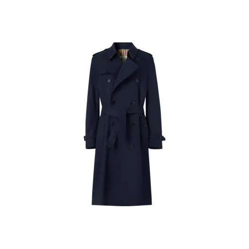 Burberry FW22 Тренчкот Мужской Темно-синий