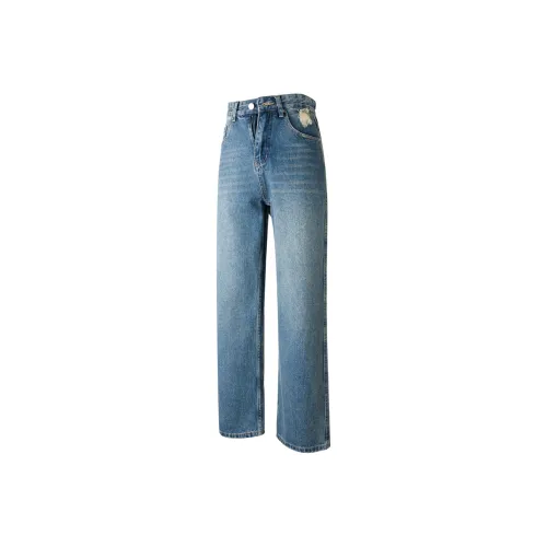 ASEDE Синие Унисекс Джинсы