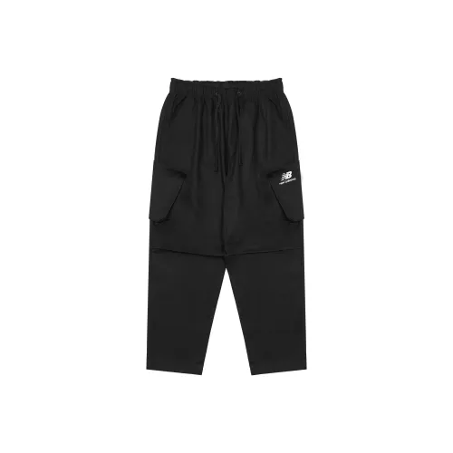 New Balance совместный бренд Черные мужские карго-брюки