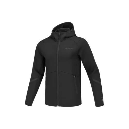 Skechers Comfort Sports Series Угольный Черный 0018 Мужские Куртки