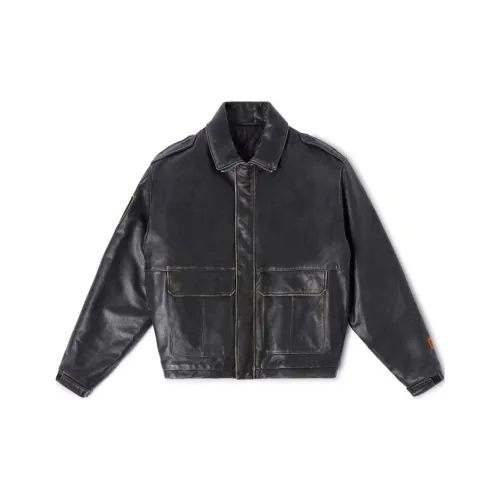 HERON PRESTON Мужские черные куртки
