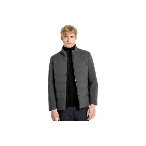 BRAUN BUFFEL Пуховик Унисекс Темно-Серый