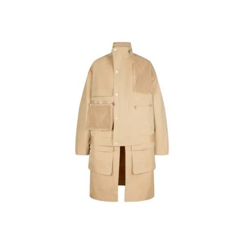 CROQUIS 251 Medium Khaki Men's Trench Coat CROQUIS 251 Средний хаки Мужской тренч