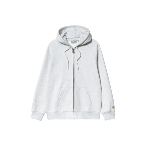 Carhartt WIP SS24 С капюшоном Chase Куртка Мужская Серый
