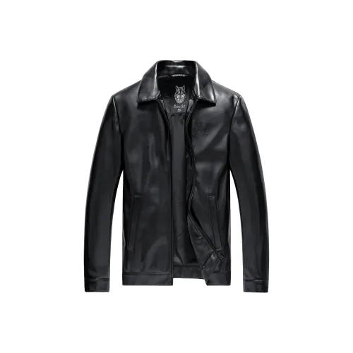 SEPTWOLVES Кожа Куртка Мужская