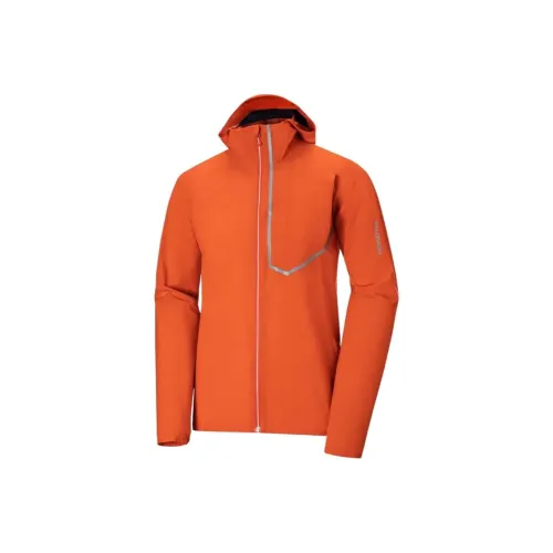 SALOMON Bonatti Trail JKT Бег Пальто Мужской Tomato Red