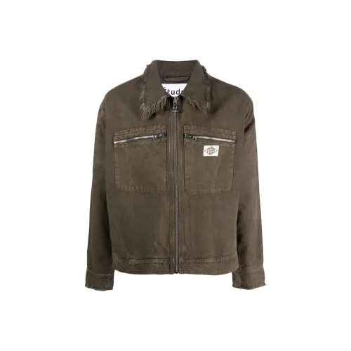 Études Куртки и Пальто Мужской Коричневый