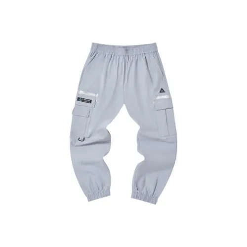 PEAK Штаны с манжетами Running Pants Мужские Серебристо-Серые