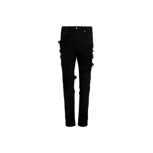 Rick Owens DRKSHDW Черные Мужские Джинсы