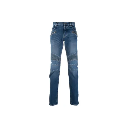 BALMAIN Blue Men's Jeans BALMAIN Синий Мужской Джинсы