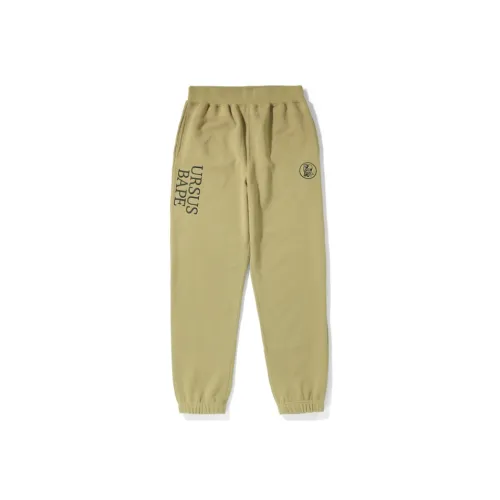 A BATHING APE Мужские Вязаные Спортивные Штаны