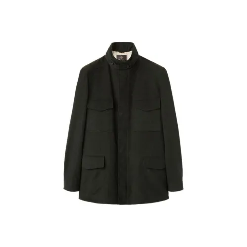 Loro Piana Traveller Куртка Куртки Пальто Мужской Черный