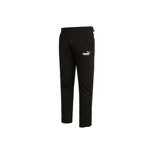 PUMA ESS Черные Мужские Вязаные Спортивные Штаны