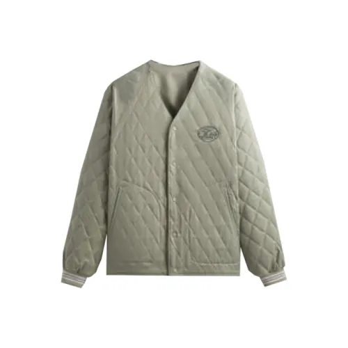 KITH Collaboration SS24 Весенняя серия II Зеленый Мужской пуховик