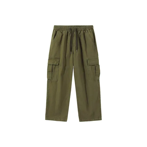 FAIRWHALE Карго-брюки Унисекс Армейский зеленый