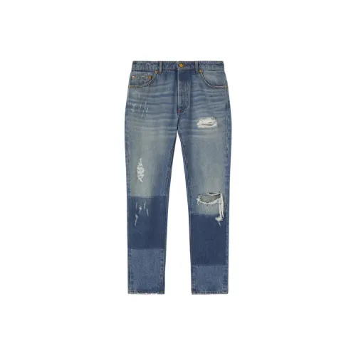 PALM ANGELS Blue Men's Jeans PALM ANGELS Синий Мужские Джинсы