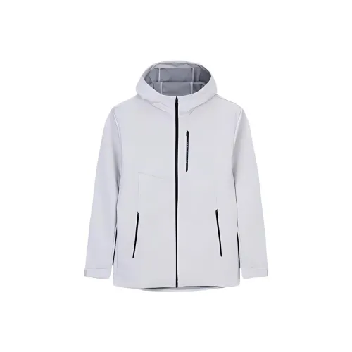 CHAOJIANTA Куртки и Пальто Мужской Паровой Серый