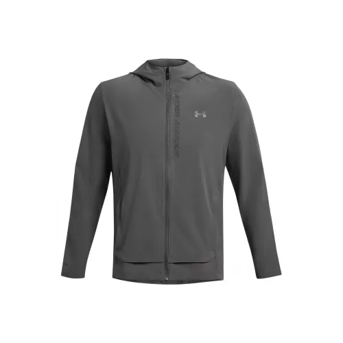 Under Armour UA OutRun The Storm Куртки и Пальто Мужской Темно-Серый