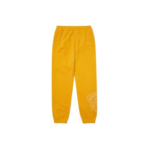 MLB Basic Collection Светло-оранжевые Унисекс Вязаные Тренировочные Брюки