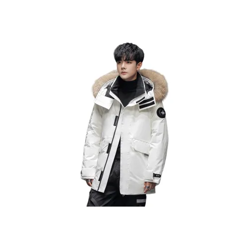 YALU Унисекс Пуховики