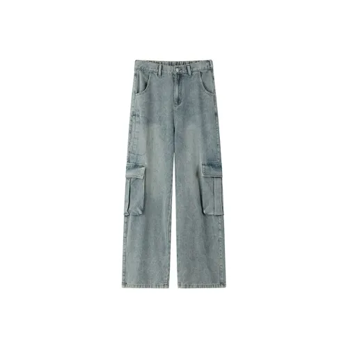 EVBD Синие Унисекс Джинсы