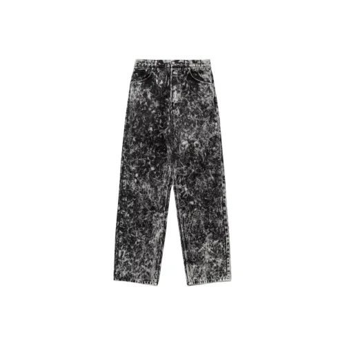 DRIES VAN NOTEN Мужские черные джинсы
