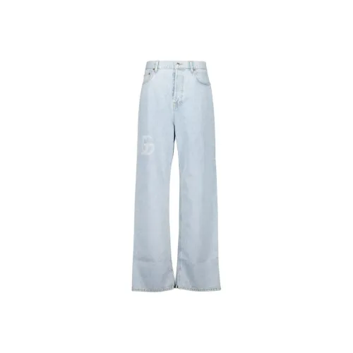 GUCCI Light Blue Men's Jeans GUCCI Светло-голубые мужские джинсы