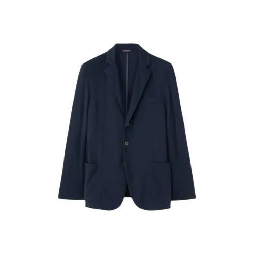 Loro Piana Свитер Куртка Куртки Пальто Мужской Морской Синий