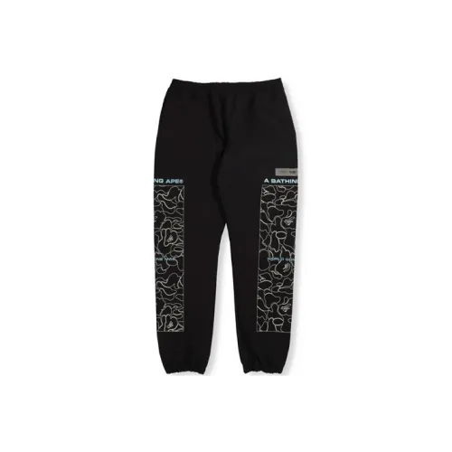 A BATHING APE Мужские Вязаные Спортивные Штаны