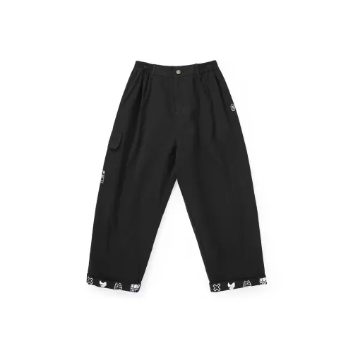 XXGOGO Черные унисекс брюки карго