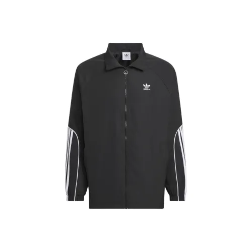 Adidas Originals 3 Stripes COACH JACKET Куртки Пальто Мужской Черный