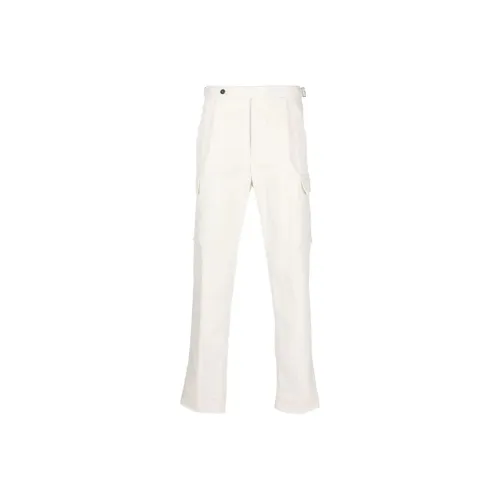 KITON Белые Мужские Карго Брюки