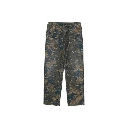 Carhartt WIP Темный камуфляж Мужские Повседневные Штаны