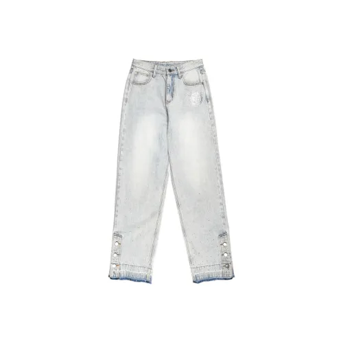 TCH Джинсовый синий Унисекс Джинсы